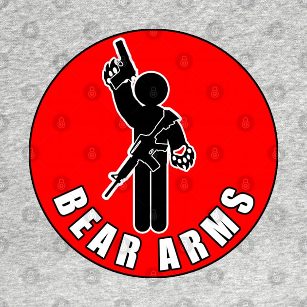Bear Arms by  The best hard hat stickers 